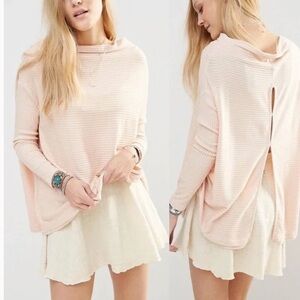Free People Light Pink Lover Rib Thermal